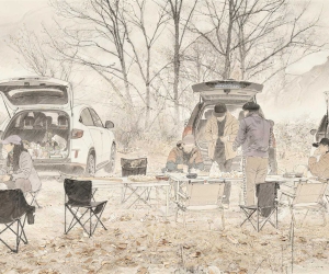 两步路冬至游云梦山之饺子